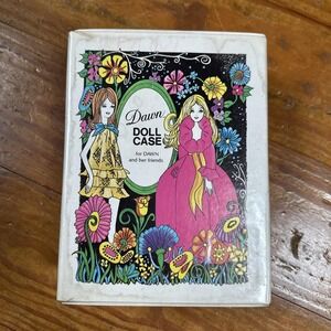 Dawn Doll Case For Barbie Doll Clothes 1970 Case Only Clean Nostalgia